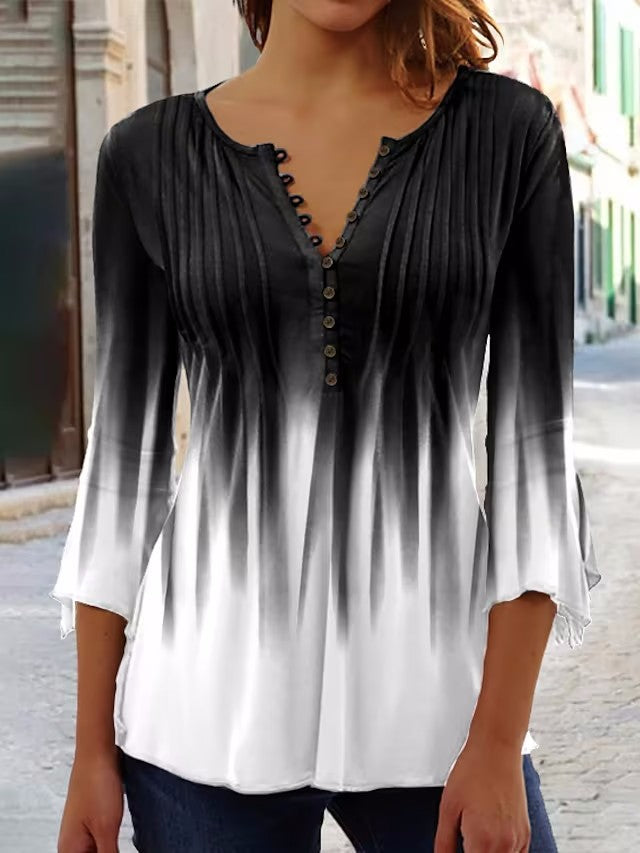 Tunique tendance pour femmes avec détails de boutons élégants Chic & Stil