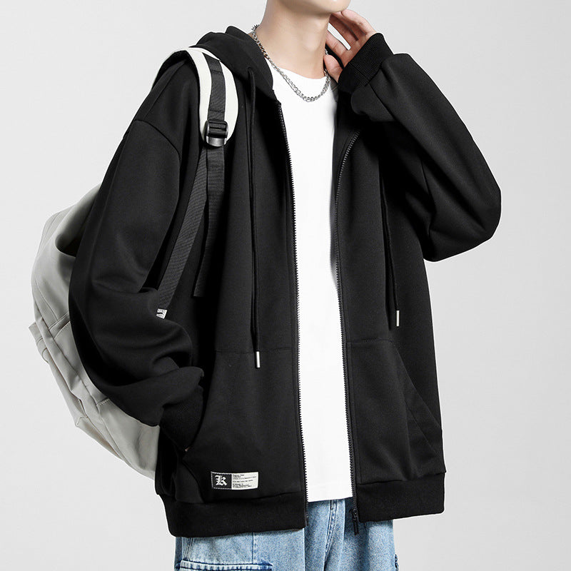 Men's comfortable zip-up hoodie with oversized fit Lune London