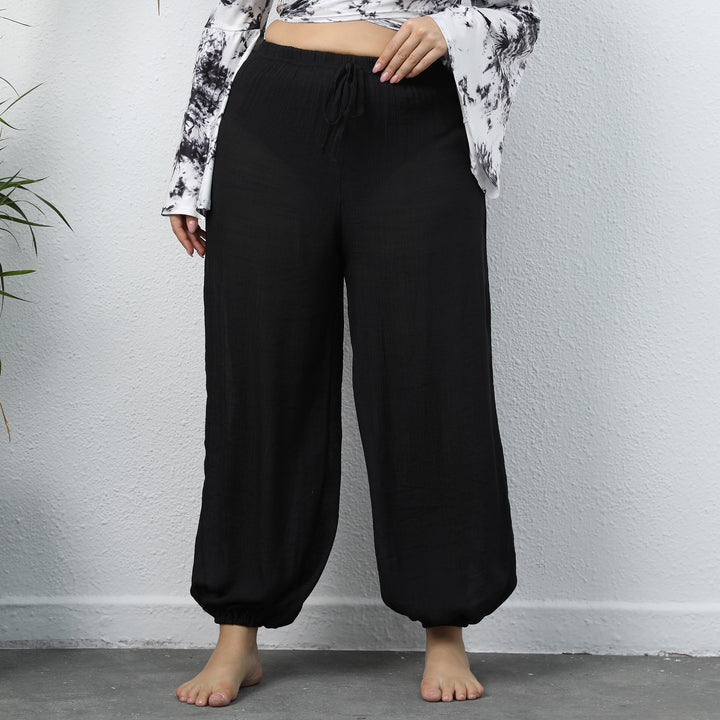 Ladies Lightweight Elastic Jogging Pants Lune London