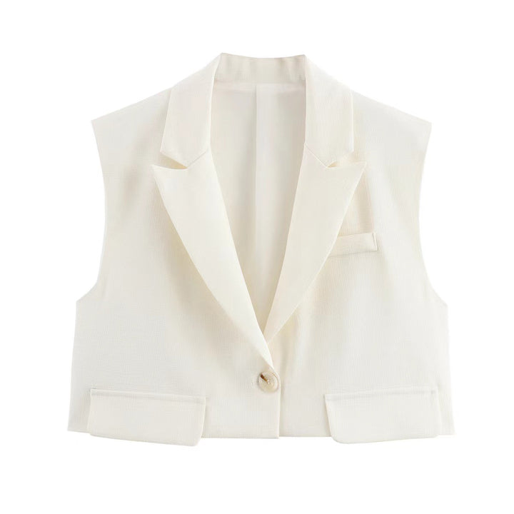 Wide palazzo pants for women with an elegant pleat treatment at the waist Lune London