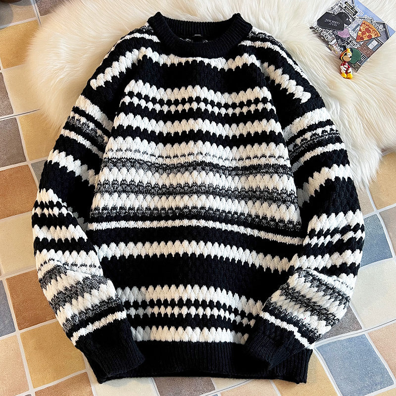 Ladies structured knit pullover Lune London