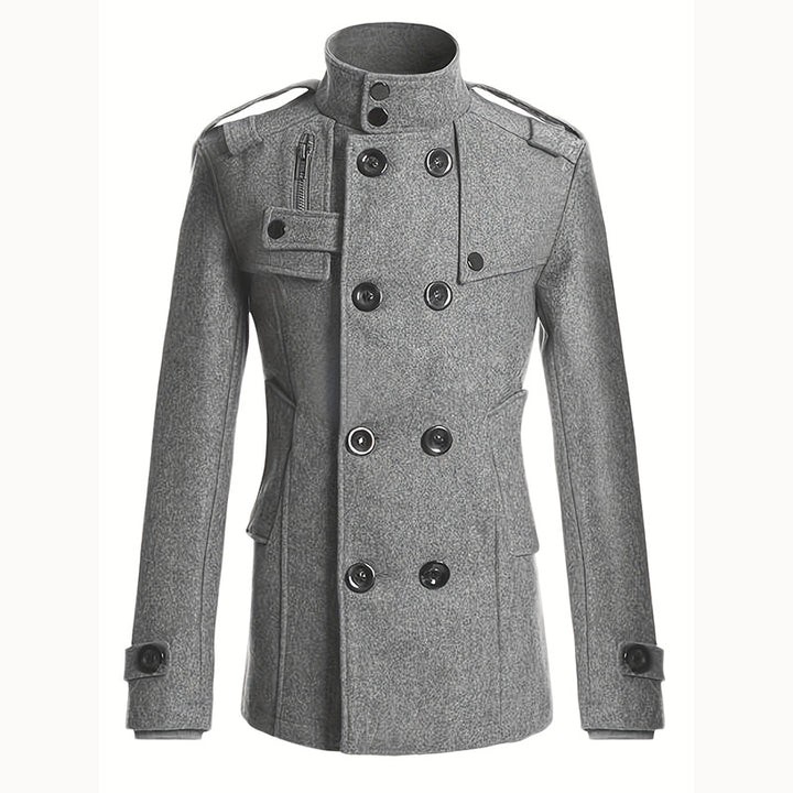 Fashionable women's trench coat with asymmetrical cut and practical pockets Lune London