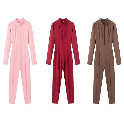 Combinaison sportive femme avec col montant Chic & Stil
