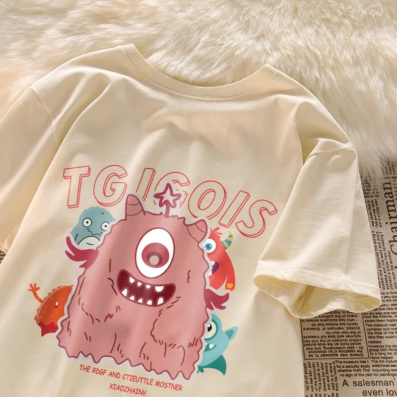 Haut à capuche pour femmes avec imprimé animal coloré et ludique Chic & Stil