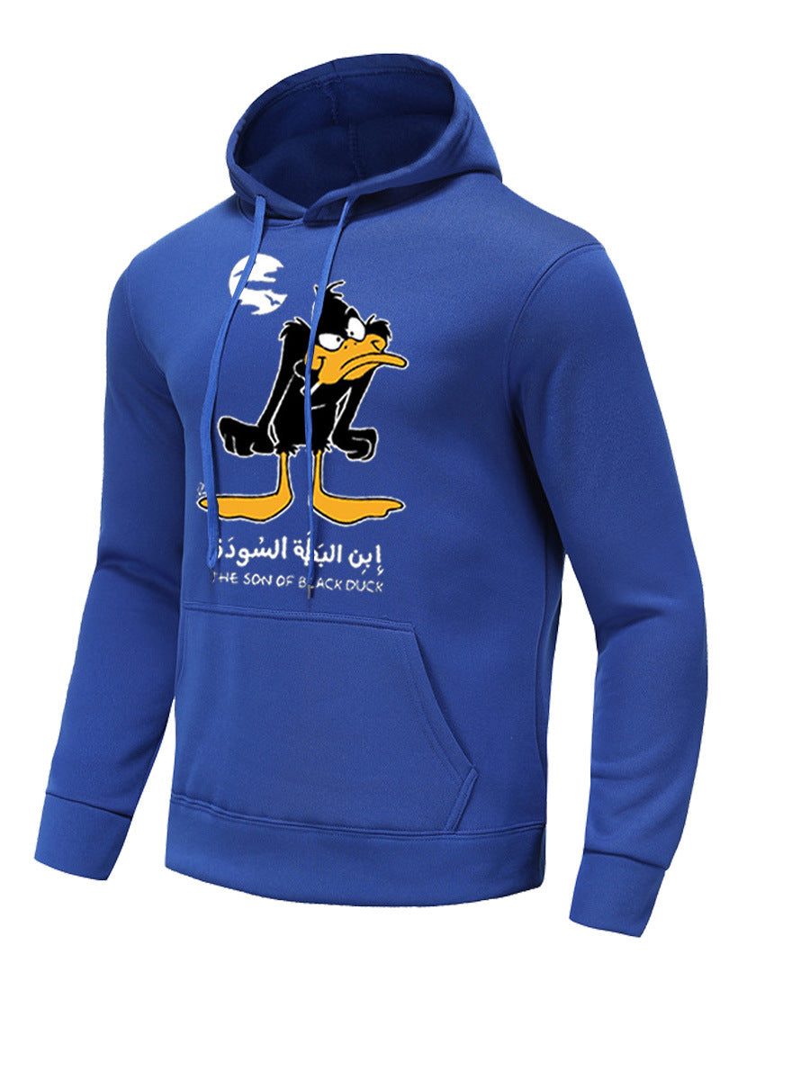 Men's hoodie with unique cartoon pattern Lune London