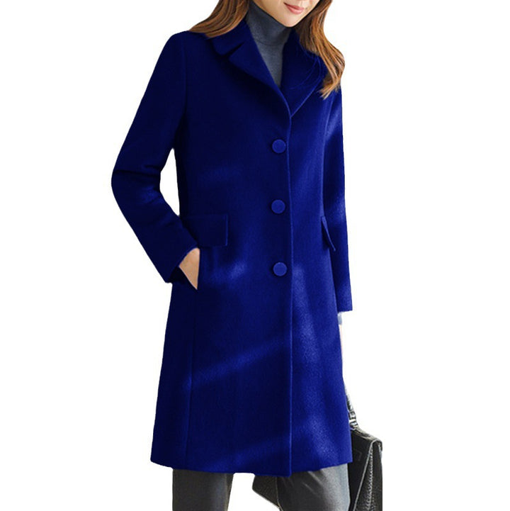 Ladies classic wool coat Lune London