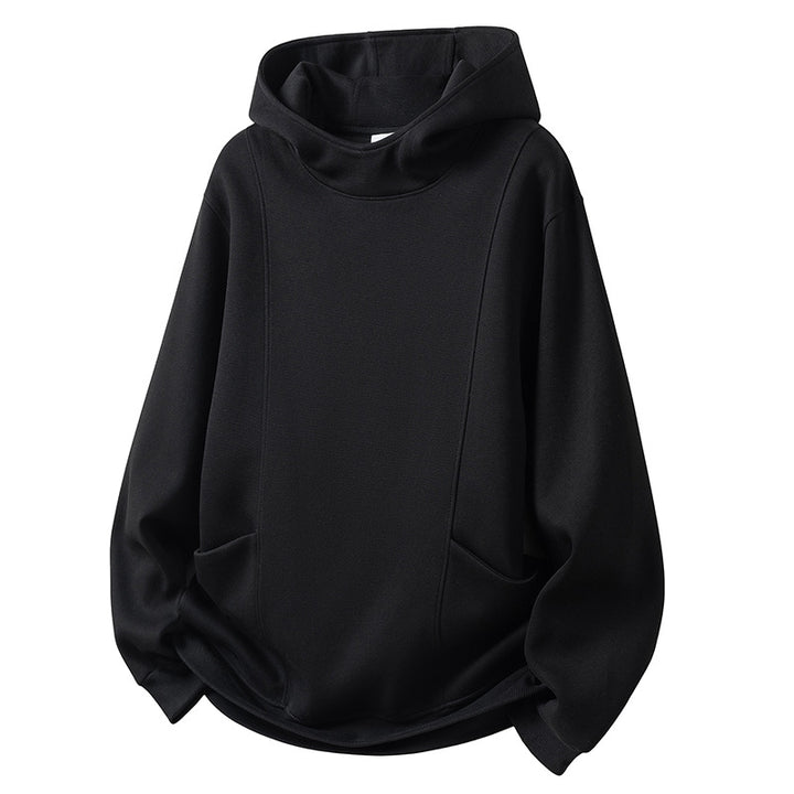 Oversized casual women’s hoodie with a high collar and practical side pockets Lune London