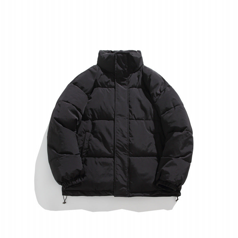 Ladies quilted winter jacket with high collar Lune London