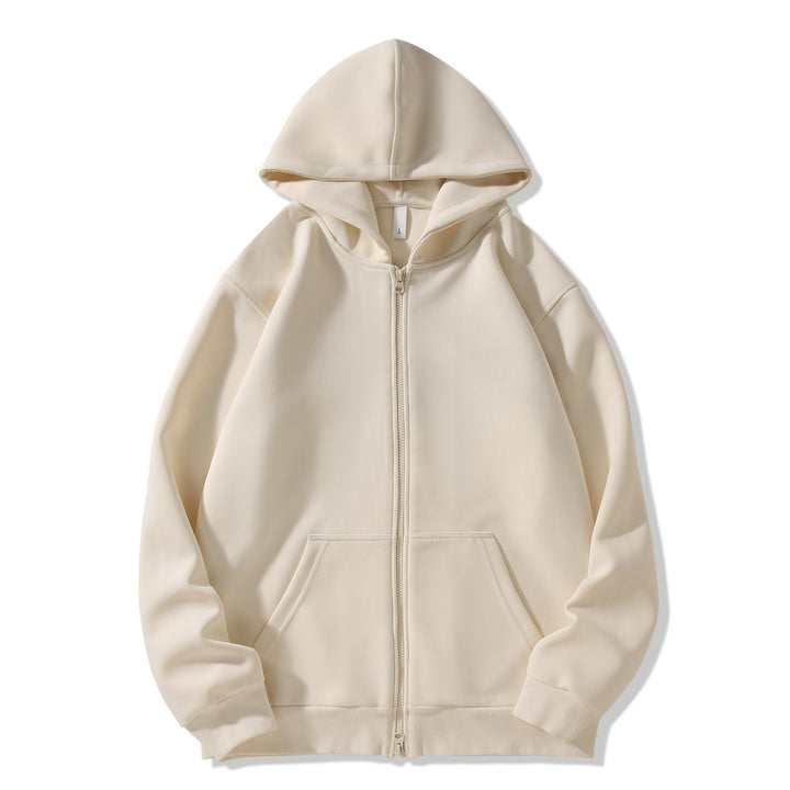 Ladies hoodie jacket with full zip and practical pockets Chic & Stil