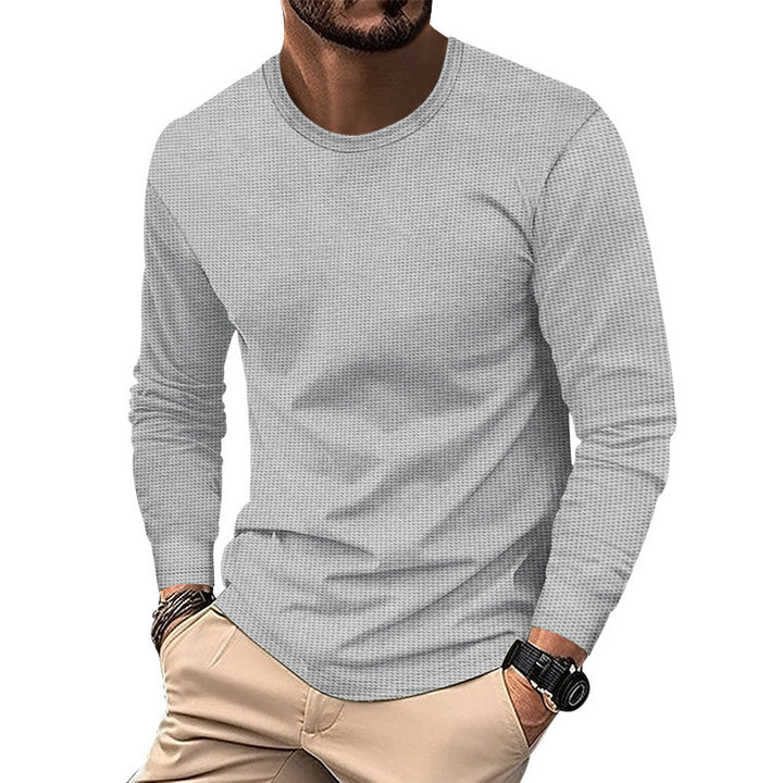 Men's long sleeve shirt with structured design Lune London
