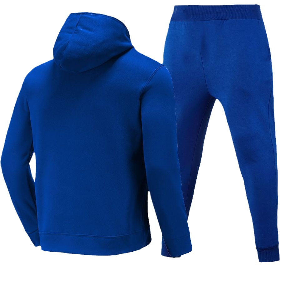 Men's Sports Hoodie and Jogging Pants Set with Unique Graphic Print Lune London