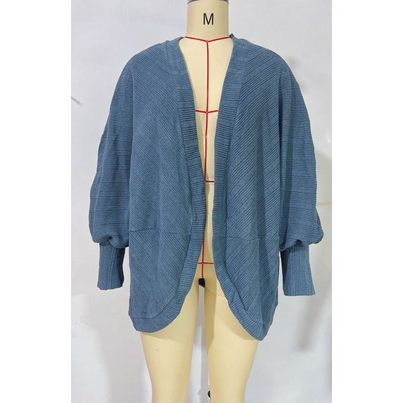 Women casual knitted cardigan with oversized fit and relaxed sleeves Lune London