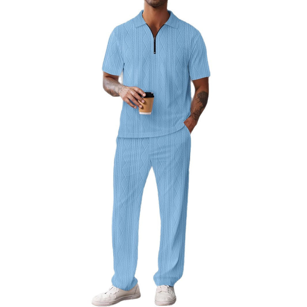 Men's chic knit polo set Lune London