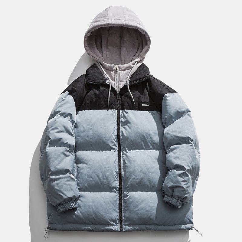 Men's winter jacket with removable hood and insulated lining Lune London