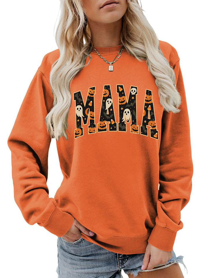 Sweatshirt femme avec design Halloween amusant et coupe confortable Chic & Stil