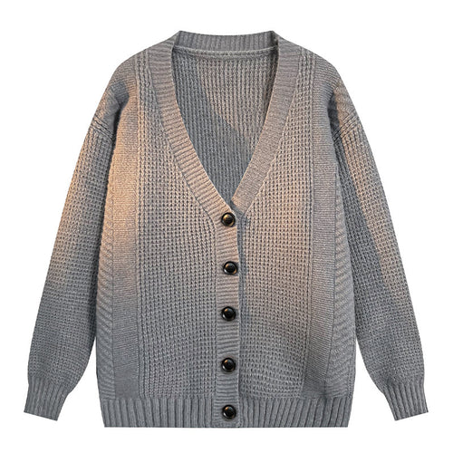 Dames Cardigan en Tricot Structuré à Col en V Lune London
