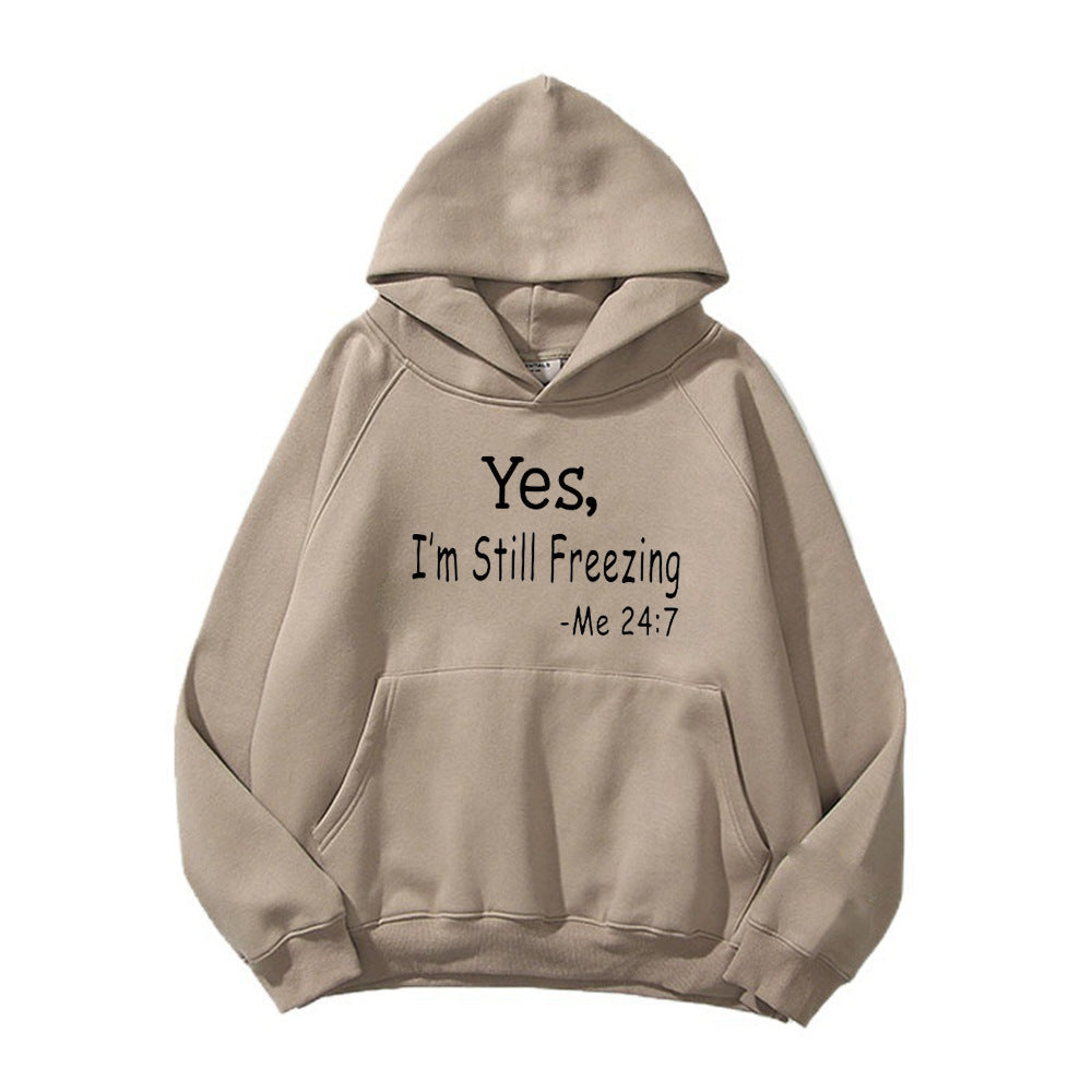 Women's hoodie with motivational quote and comfortable fit Lune London