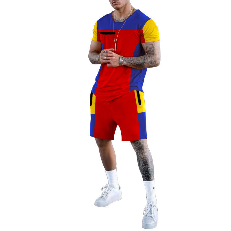 Men's leisure sports set with breathable design and practical pockets Lune London