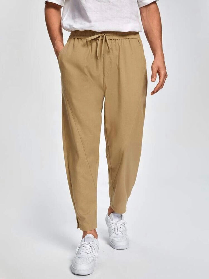 Lune London stylish casual pants for men with drawstring