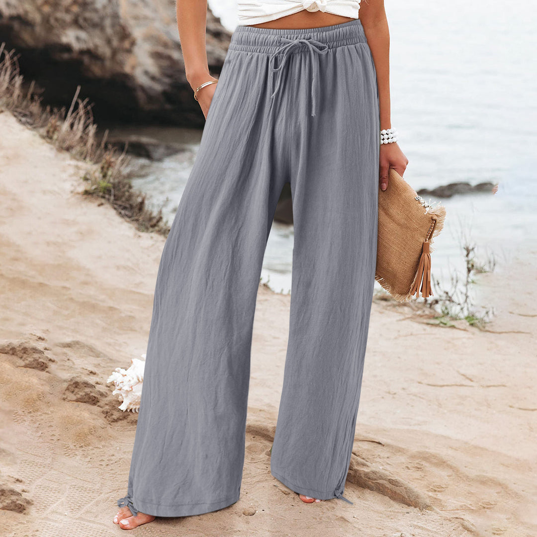 Chic and stylish loose and airy summer pants for women