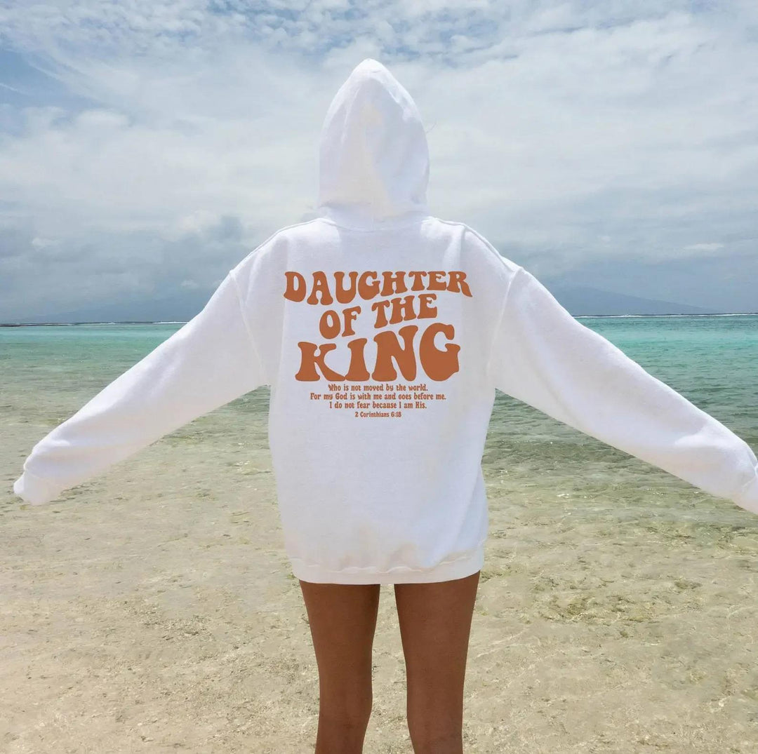 Women's hoodie with motivational lettering Chic & Stil