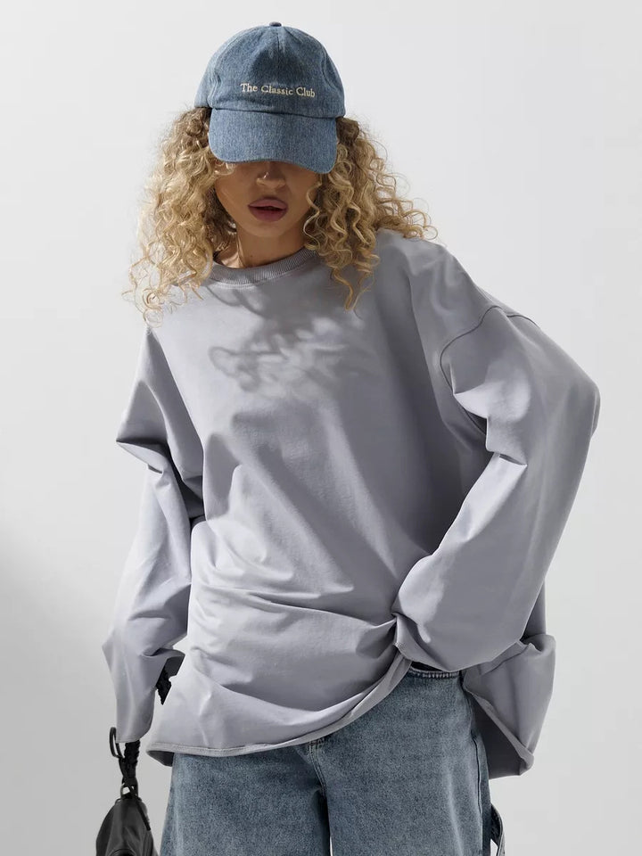 Lune London oversized long sleeve women's t-shirt