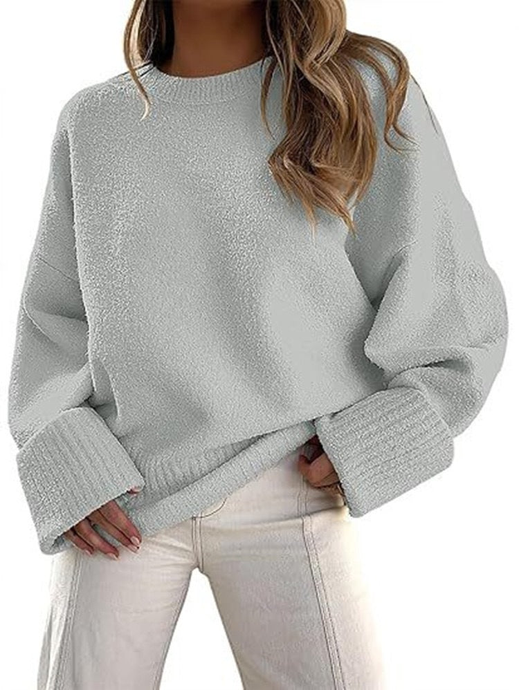 Ladies cozy chic sweater