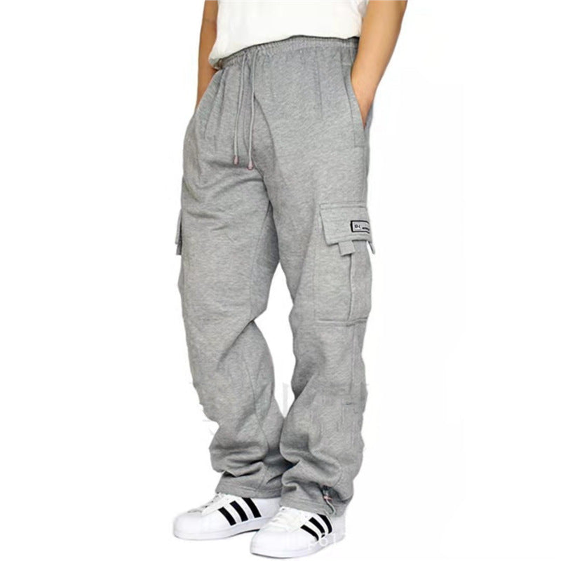 Men's cargo pants with practical pockets and elastic waist Lune London