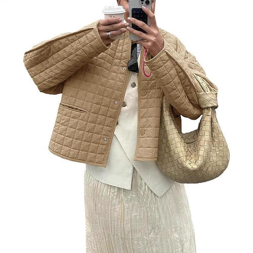 Ladies lightweight quilted jacket trendy Lune London