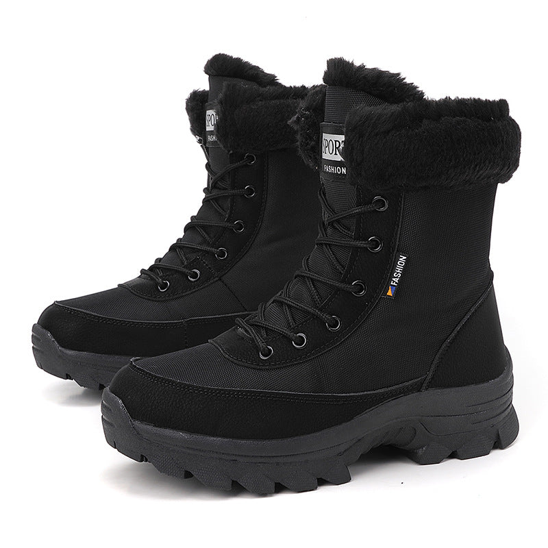Winter outdoor boots for women with thermal insulating lining and non-slip sole Lune London