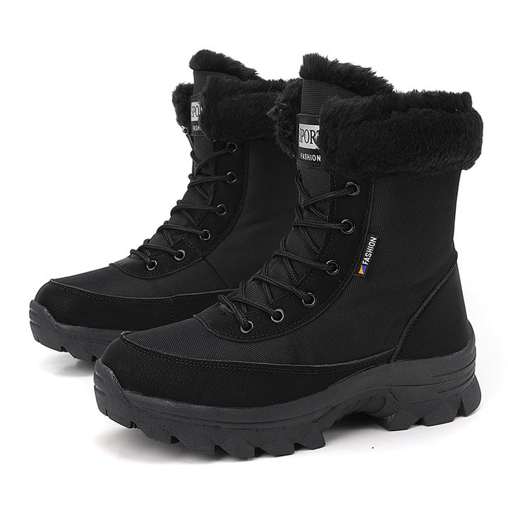 Winter outdoor boots for women with thermal insulating lining and non-slip sole Lune London