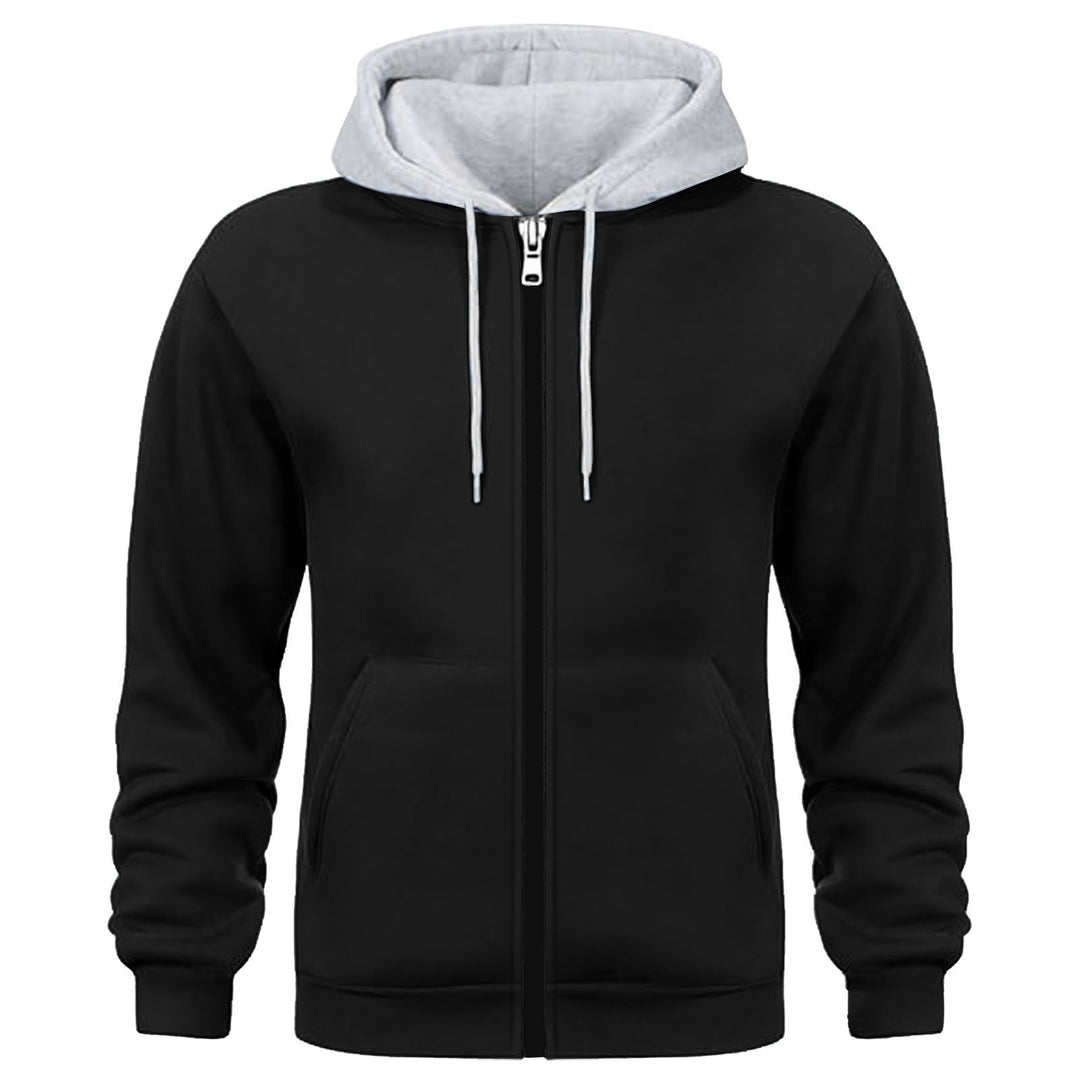 Sporty hooded jacket for men with an innovative treatment of the inner lining Lune London