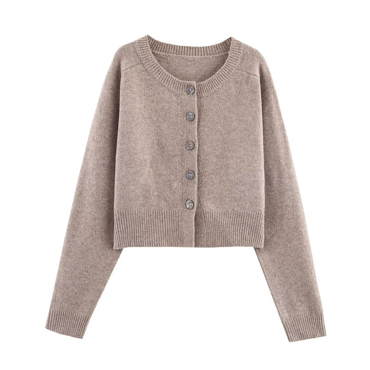 Ladies warm vest with decorative buttons Lune London