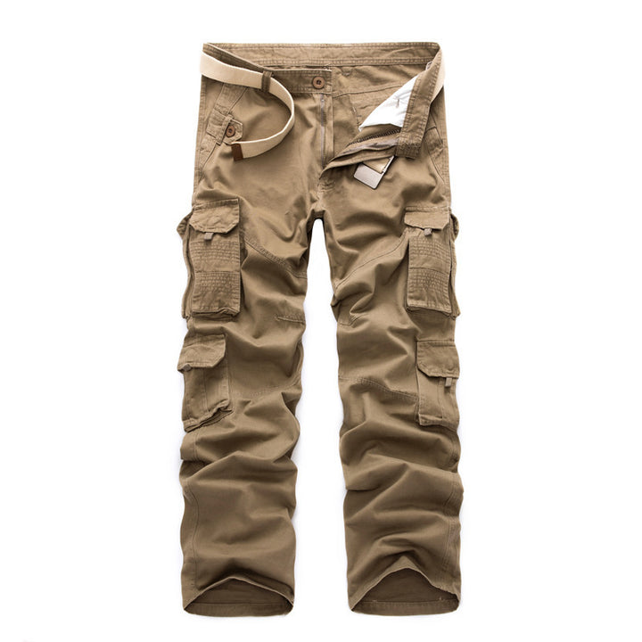 Men's cargo pants with multifunctional pockets and robust design Lune London