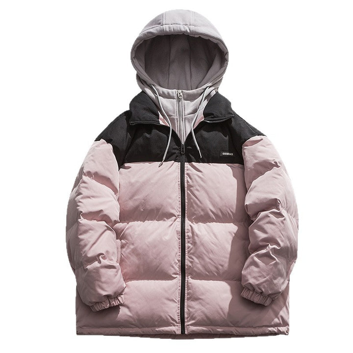 Men's winter jacket with removable hood and insulated lining Lune London