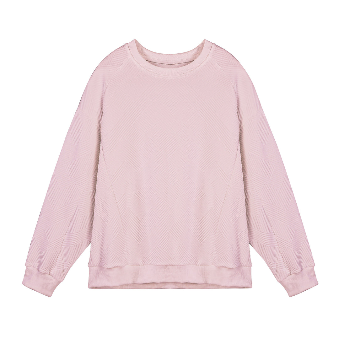 Women's sweater with an innovative structure design and a breathable cotton blend Lune London