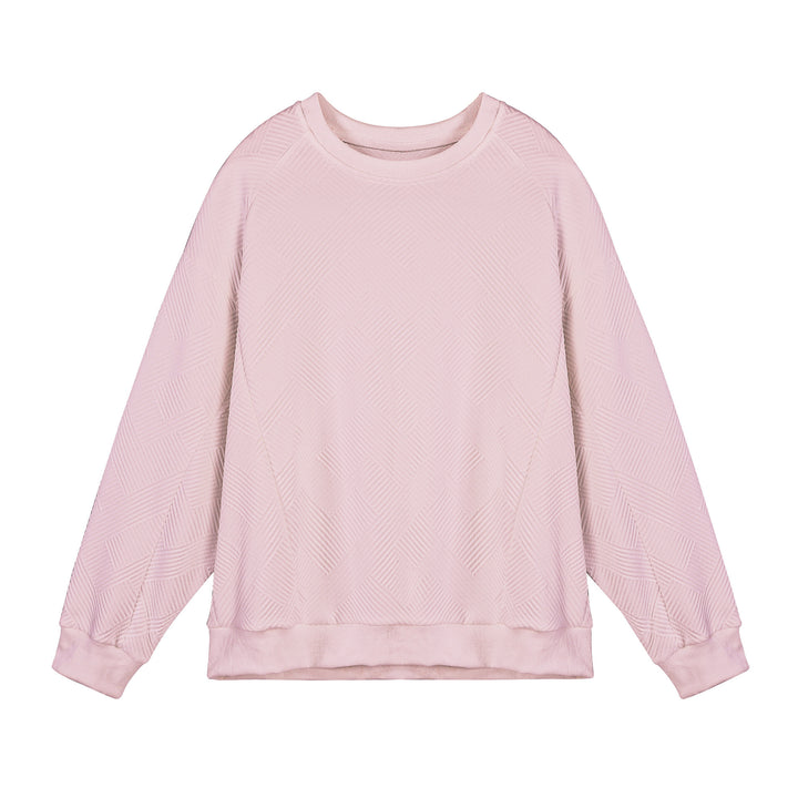 Women's sweater with an innovative structure design and a breathable cotton blend Lune London