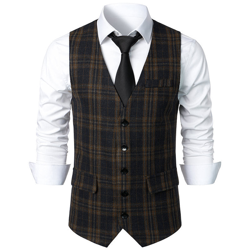 Classic checkered jacket for men with a sleek cut and practical pockets Lune London