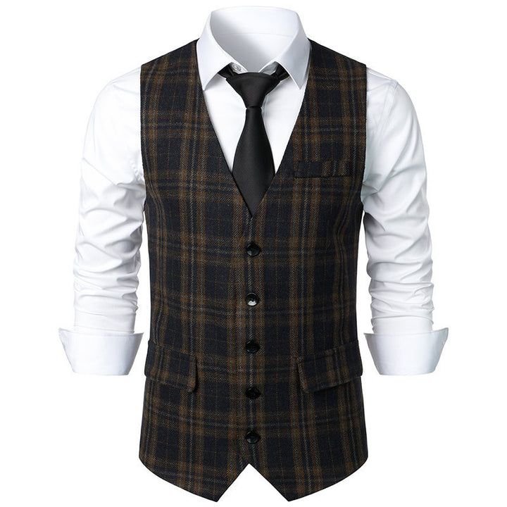 Classic checkered jacket for men with a sleek cut and practical pockets Lune London