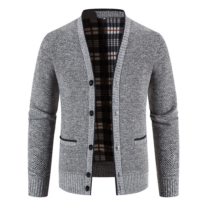 Men's knit jacket with modern design and classic fit Lune London