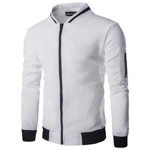 Veste matelassée tendance pour hommes avec col haut Lune London