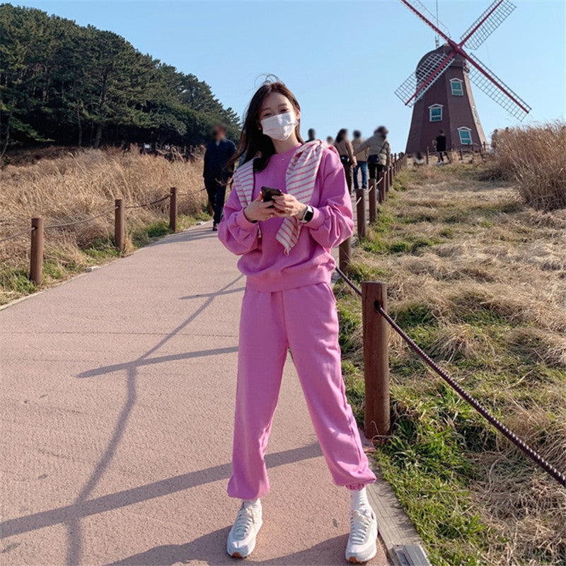 Ensemble de survêtement décontracté pour femme avec hoodie tendance et pantalon de jogging confortable Chic & Stil