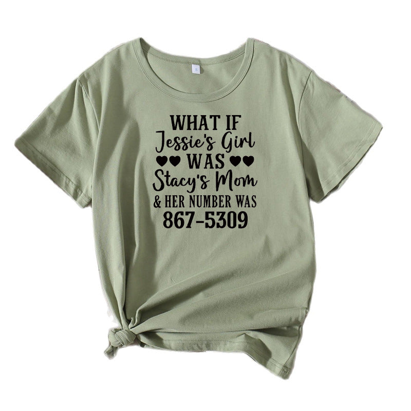 Ladies leisure humorous graphic T-shirt Lune London