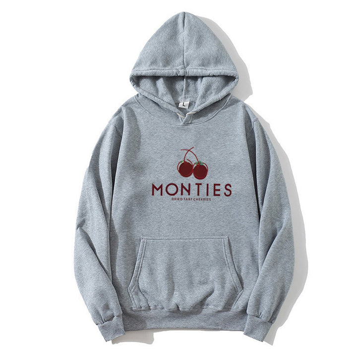 Women's hoodie with fruity logo print Chic & Stil