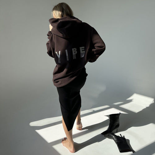 Hooded sweatshirt for women with creative details and casual cut Lune London