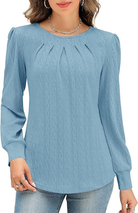 Ladies' blouse stylish with decorative draping Lune London