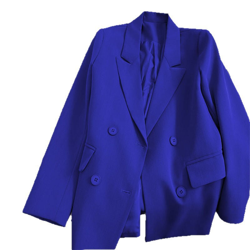 Veste blazer pour femmes à double boutonnage avec coupe élégante Chic & Stil