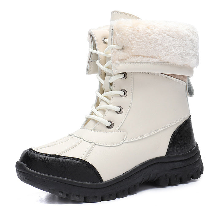 Winter boots for women lined with non-slip sole and insulating lining Lune London