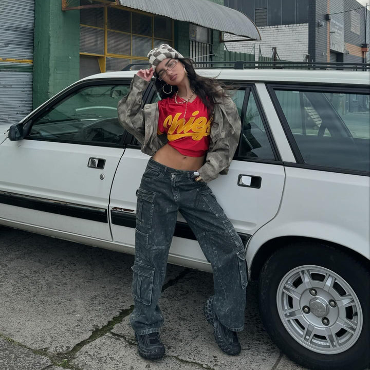 Casual cargo pants for women with innovative details and a modern fit Lune London