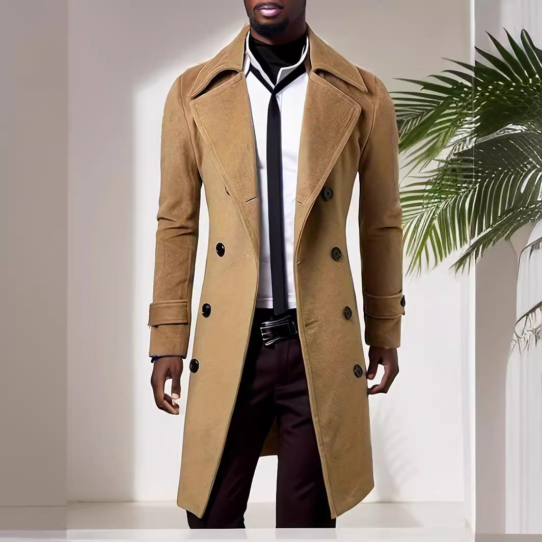 Lune London double wool coat for men